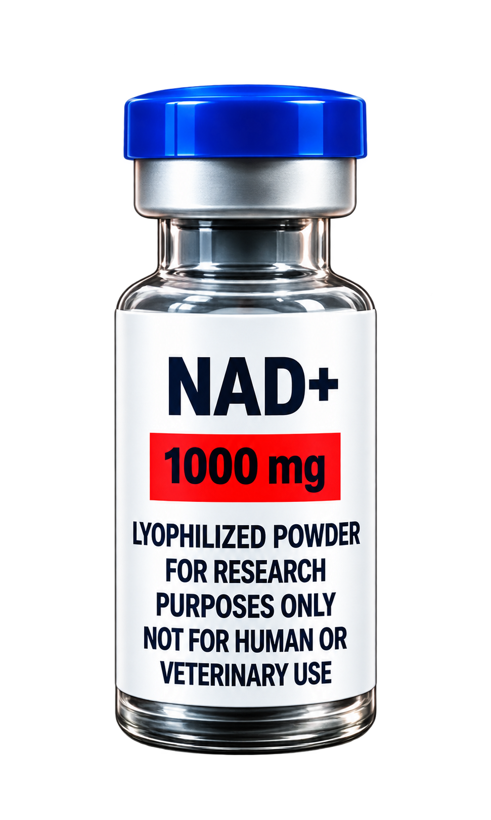 NAD+ research vial